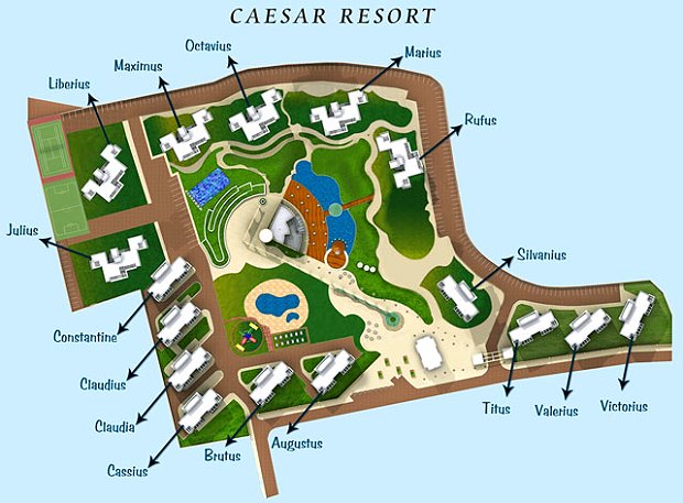Apartments im Caesar Resort Zypern
