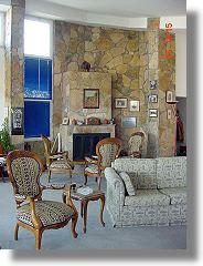 Wohnbereich der Villa in Mordogan Türkei