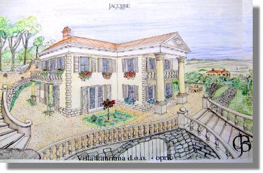 Villa Ferienhaus in Opric Kroatien Istrien zum Kaufen 