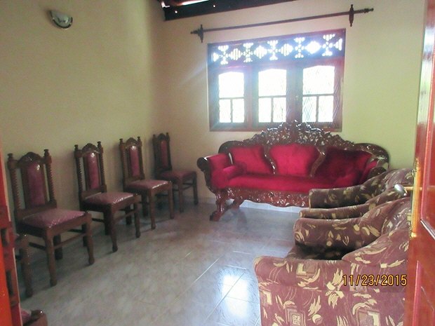 Zimmer vom Ferienhaus auf Sri Lanka