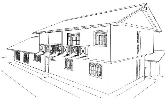Sri Lanka Zweifamilienhaus in Gonamulla