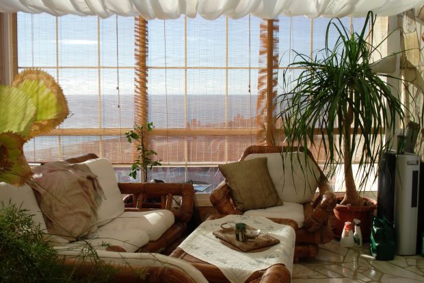 Wintergarten des Apartments in Costa Calma Fuerteventura