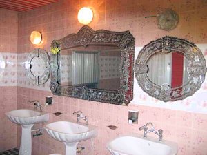 Toiletten der Gaststtte