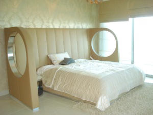 Schlafzimmer der Ferienwohnung in Dubai