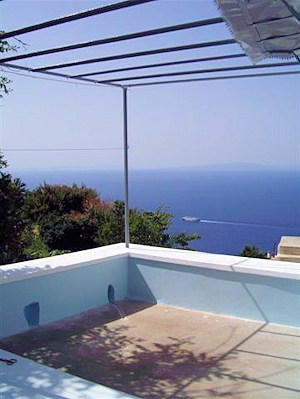 Samos Haus mit Meerblick und Terrasse