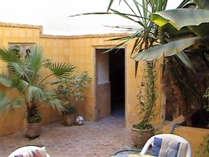 Patio vom Haus in Marrakech