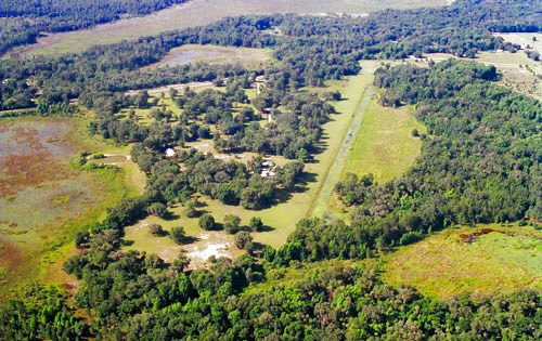 privater Flugplatz in Florida