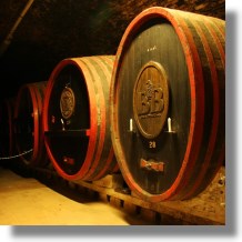 Weinkeller der Csrda in Balatonlelle Ungarn 