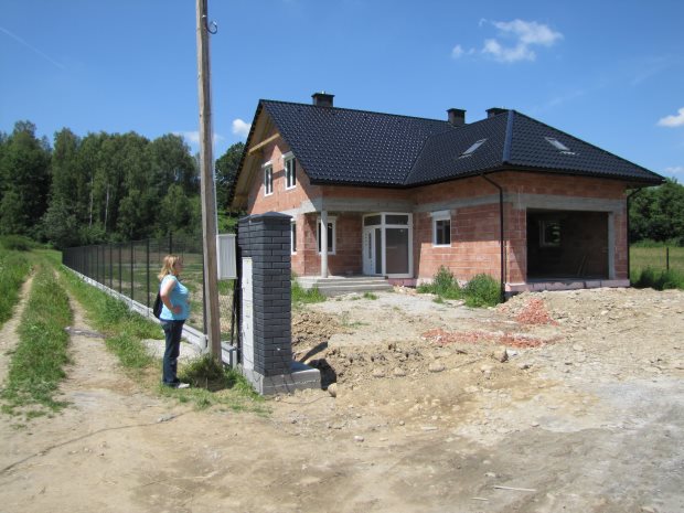 Villa im Rohbau in Bialka Suski Polen zum Kaufen
