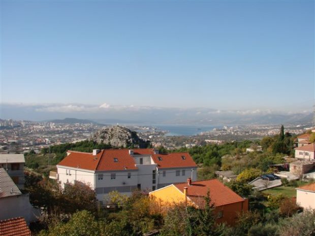 Ausblick vom Ferienhaus Dreifamilienhaus in Split Kroatien