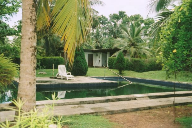 Pool der Villa