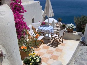Apartmentanlage auf Santorini zum Kaufen