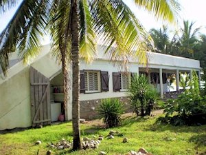Haus vom Eigner der Gaststtte auf Dominica