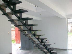 Treppenaufgang im Wohnhaus