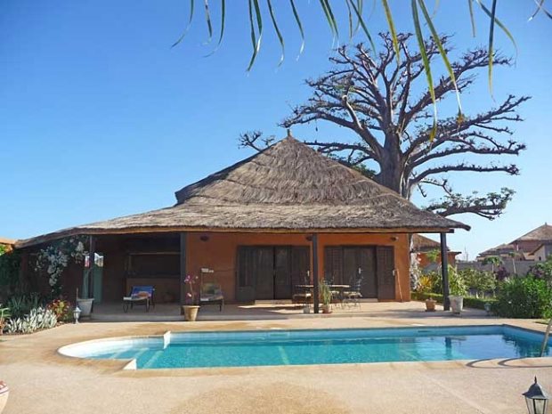Resort in Senegal mit Ferienhusern