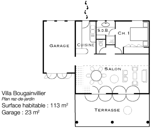 Wohnhaus Bougainvillier