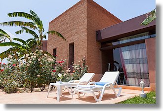 Villa mit groem Grundstck bei Marrakech Marokko