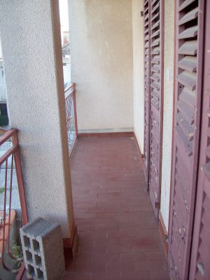 Balkon vom Haus in Vodice