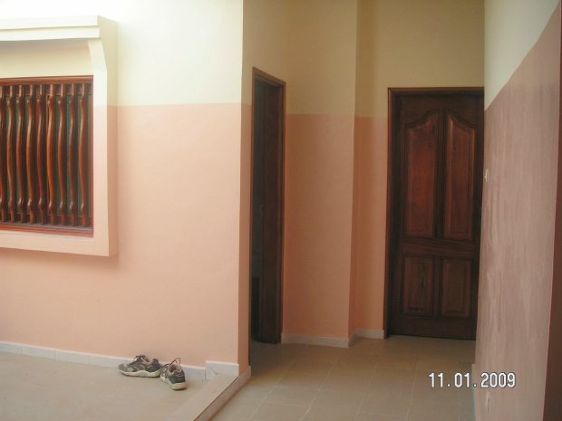 Innenhof vom Wohnhaus in Dakar