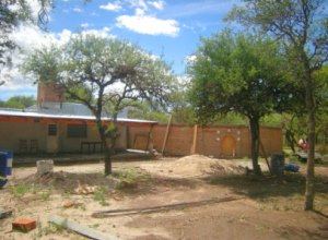 Wohnhaus der Ranch Farm in Argentinien