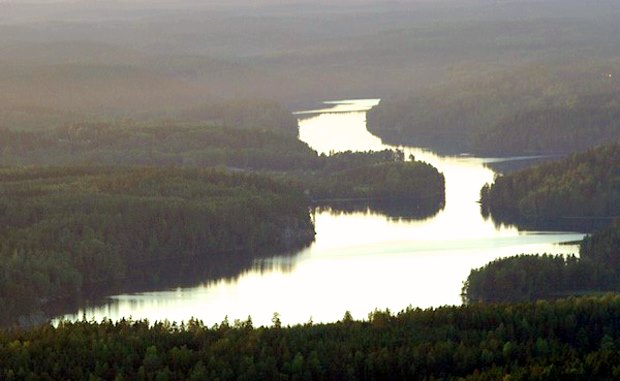 Seegrundstcke bei Multia Keuruu Finnland