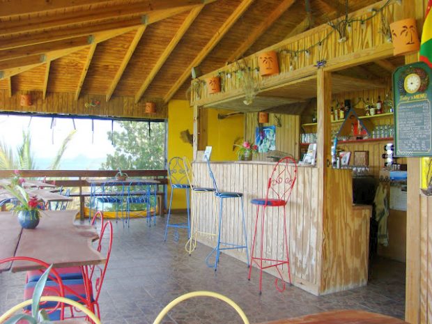 Restaurant Bar vom Hotel Resort auf Grenada
