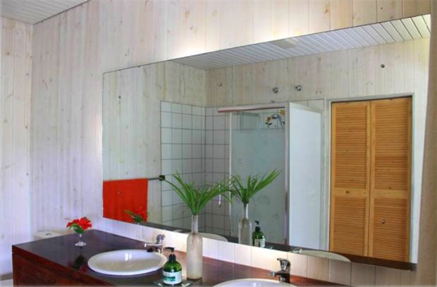 Badezimmer der Villa