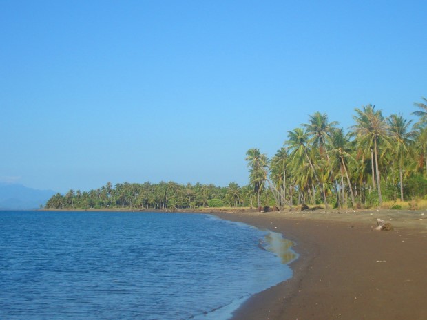 Baugrundstck mit Strand auf Palawan zum Kaufen