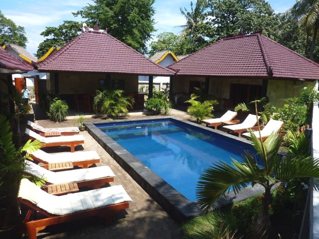 Ferienanlage auf der Insel Gili Air Indonesien zum Kaufen