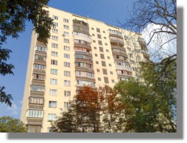 Apartment-Haus in Kiew Ukraine
