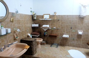 Badezimmer im Gstehaus