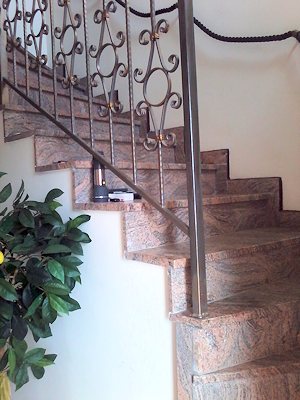 Treppengang im Einfamilienhaus