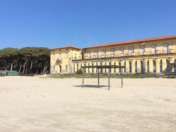 Hotelanlage am Meer in Italien