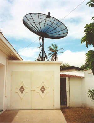Garage der Villa bei Senegambia