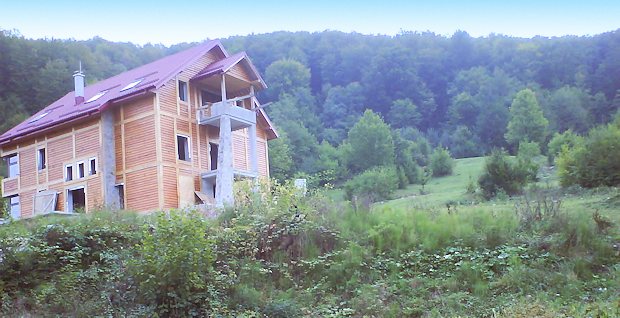 Ferienhaus mit groem Grundstck in Rumnien