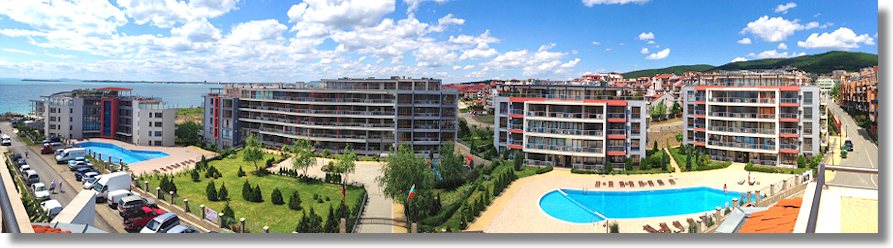 Ferienapartments in Sweti Wlas von Bulgarien