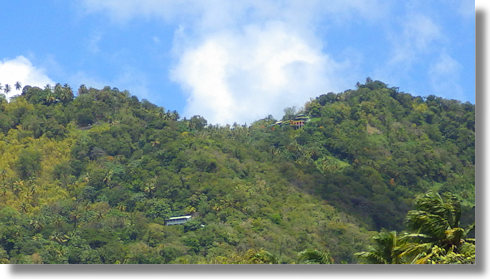 Grundstück in Hanglage auf St. Lucia der Karibik