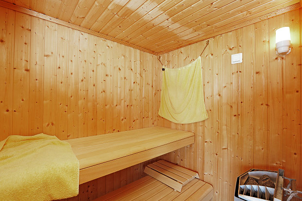 Sauna im Wohnhaus