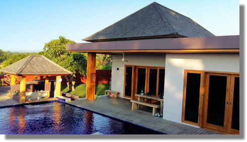 Villa mit Pool in Kalibukbuk Bali