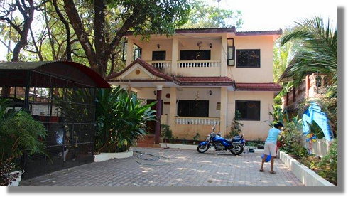 Villa in Vagator Goa Indien zum Kaufen
