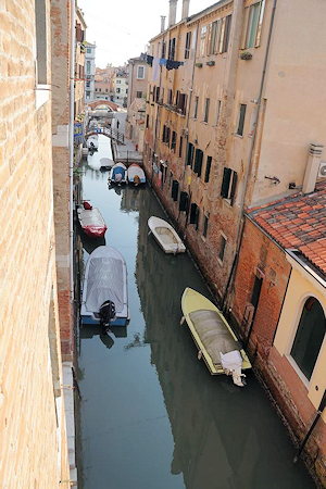 Ausblick vom Apartment in Cannaregio Venedig