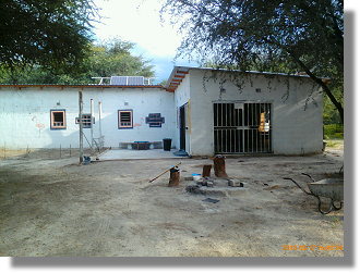 Farmhaus bei Maun Botswana