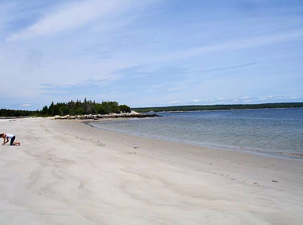 Sable River in Nova Scotia