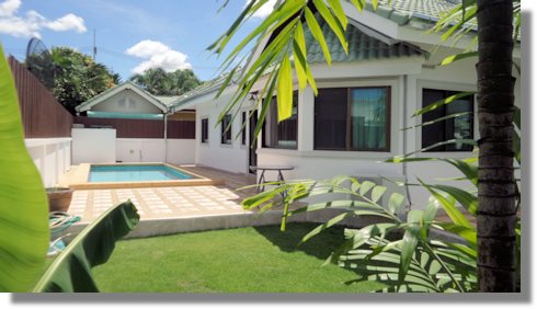 Pattaya Einfamilienhaus mit Pool im Siam Place