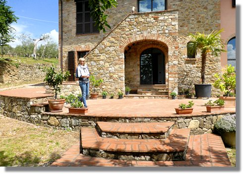 Landhaus mit Olivenhain bei Marsciano Perugia Italien