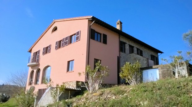 Ferienhaus mit Olivenhain in Italien