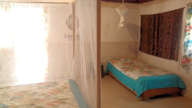 Bungalow der Ferienanlage in Dangane Senegal