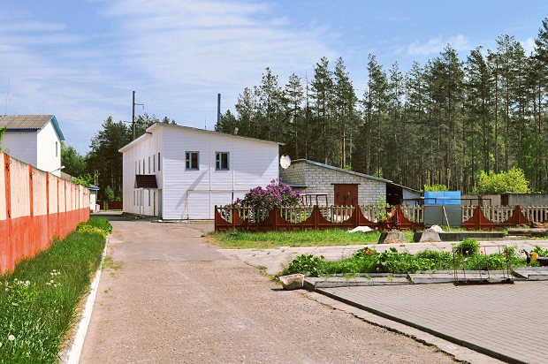Produktionshallen bei Bobruisk Weirussland