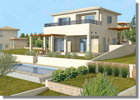 Ferienhaus Villa mit Pool auf Zypern bei Maroni und Zygi