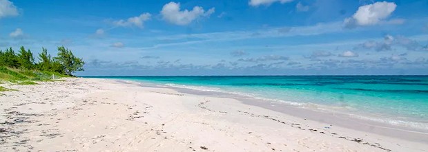 Beach auf Cat Island Bahamas